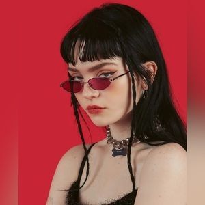 UNIF Hot Pink Fever Sunglasses